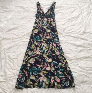 F21 Tropical Maxi Dress